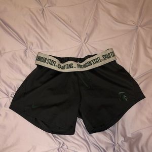 MSU Nike Athletic shorts